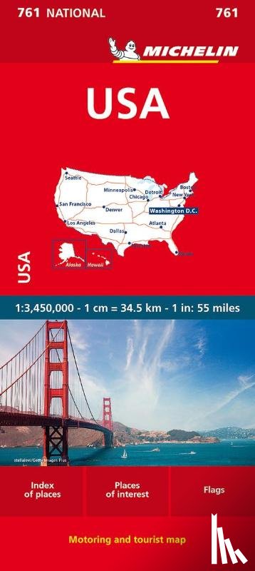 Michelin - USA - Michelin National Map 761
