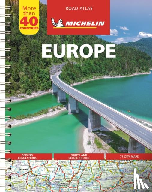Michelin - Europe - Tourist and Motoring Atlas (A4-Spiral)