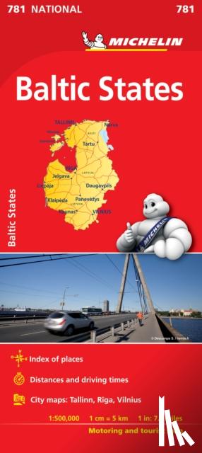 Michelin - Baltic States - Michelin National Map 781