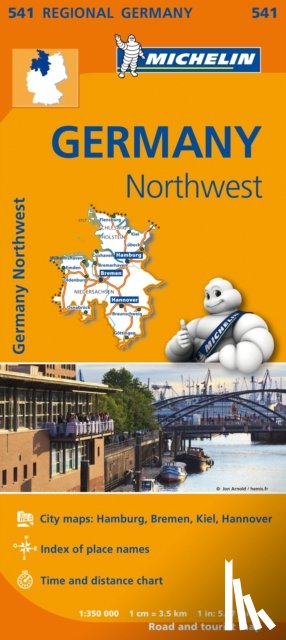 Michelin - Germany Northwest - Michelin Regional Map 541