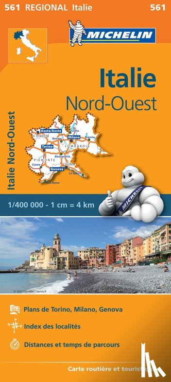 Michelin - Michelin Wegenkaart 561 Italië Noordwest
