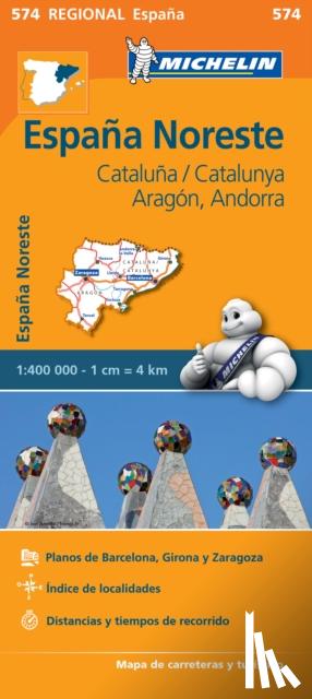 Michelin - Aragon Cataluna - Michelin Regional Map 574