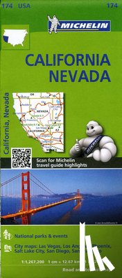 Michelin - MICHELIN USA CALIFORNIA NEVADA MAP 174