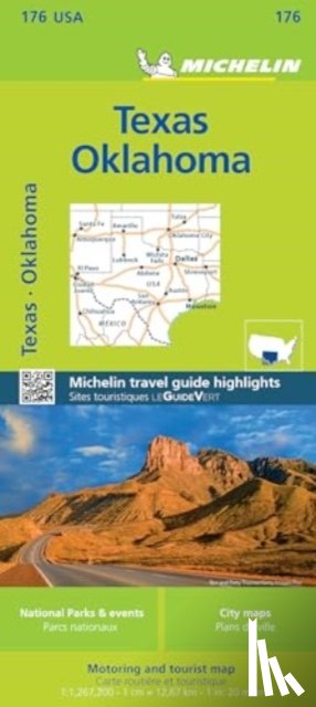 Michelin - Texas Oklahoma - Zoom Map 176