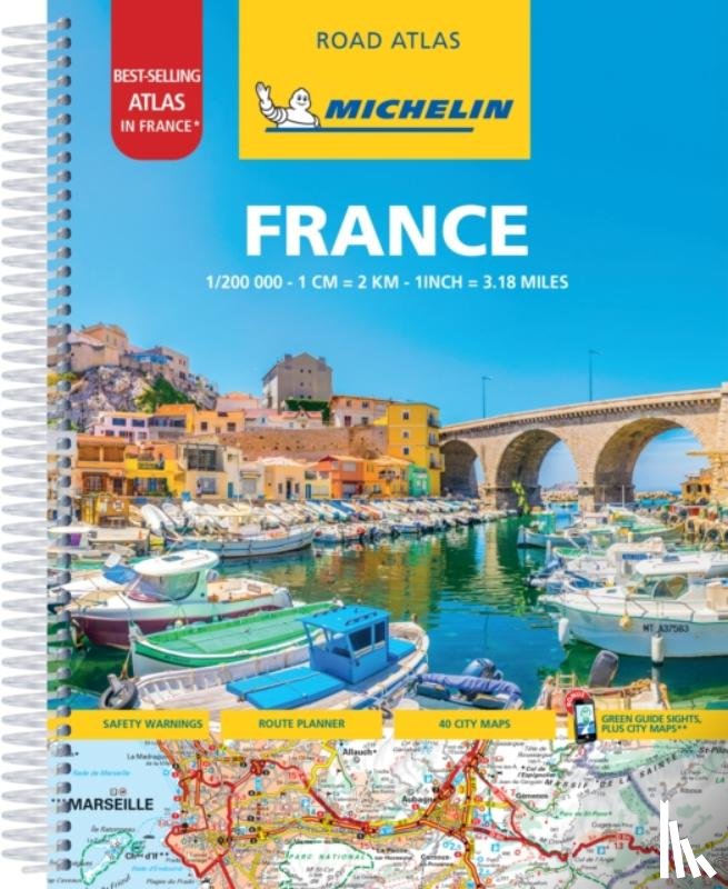 Michelin - France -A4 Tourist & Motoring Atlas