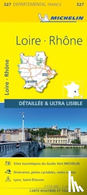 Michelin - Loire, Rhone - Michelin Local Map 327