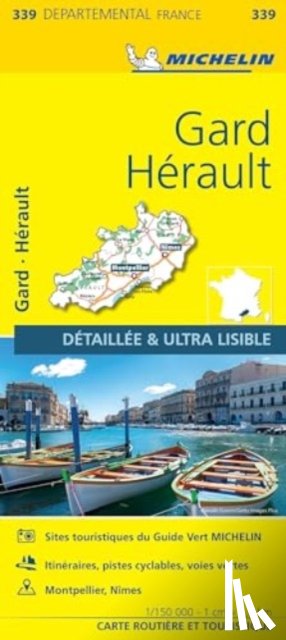 Michelin - Gard, Herault - Michelin Local Map 339