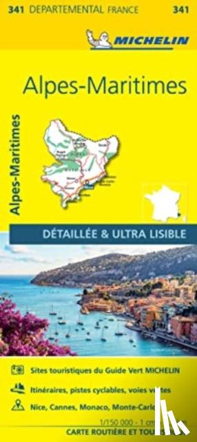 Michelin - Alpes-Maritimes - Michelin Local Map 341