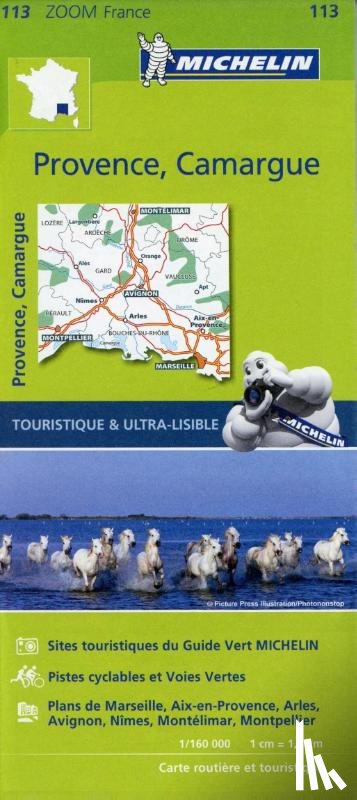 Michelin - Provence, Camargue - Zoom Map 113