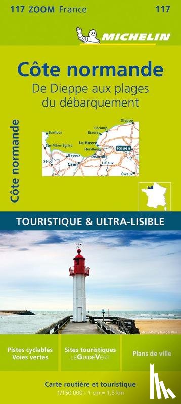 Michelin - Normandy Coast - Zoom Map 117