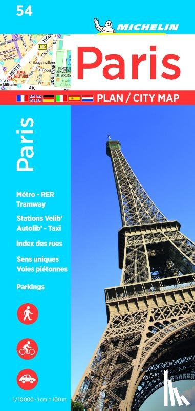 Michelin - Paris - Michelin City Plan 54
