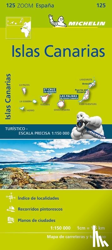 Michelin - Iles Canaries - Zoom Map 125