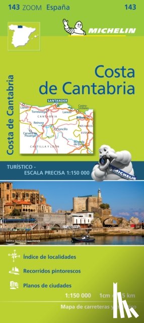 Michelin - Costa de Cantabria - Zoom Map 143