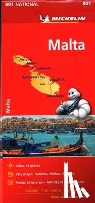 Michelin - Malta - Michelin National Map 801