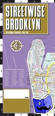 Michelin - Streetwise Brooklyn Map - Laminated City Center Street Map of Brooklyn, New York