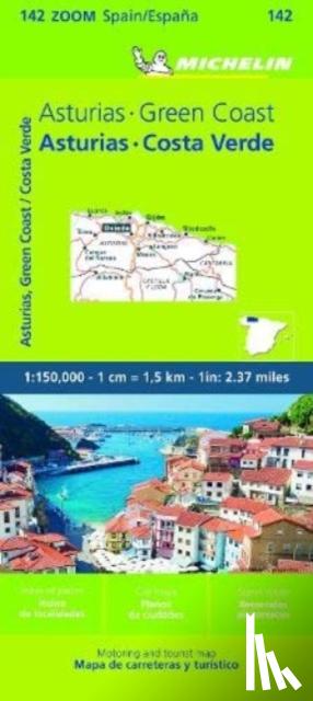 Michelin - Asturias, Costa Verde - Zoom Map 142