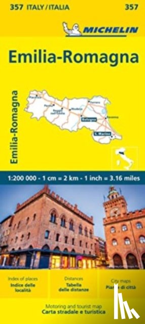 Michelin - Emilia Romagna - Michelin Local Map 357