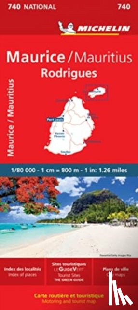 Michelin - Maurice (Mauritius) - Michelin National Map 740