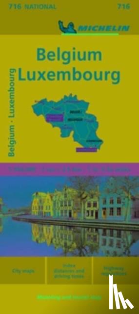 Michelin - Belgium & Luxembourg - Michelin National Map 716