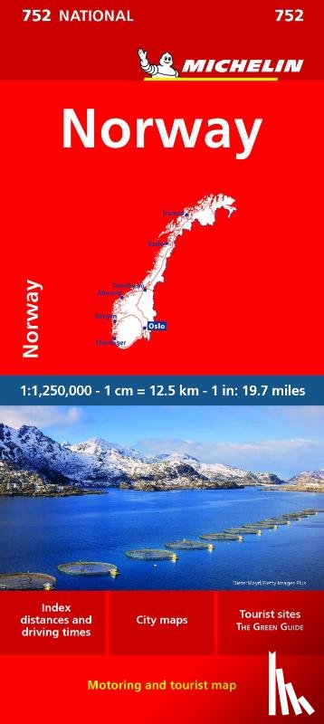 Michelin - Norway - Michelin National Map 752