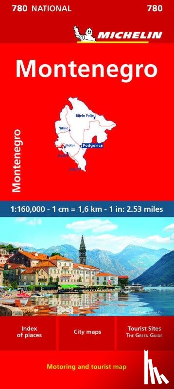 Michelin - Montenegro - Michelin National Map 780