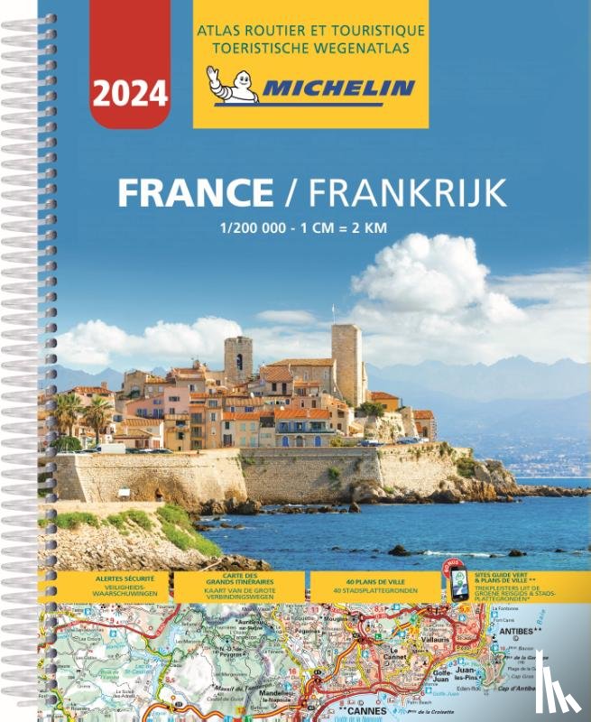  - Michelin Wegenatlas Frankrijk 2024