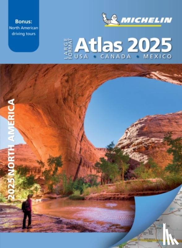 Michelin - Michelin North America Large Format Road Atlas 2025