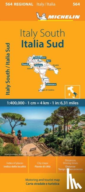 Michelin - Italy South - Michelin Regional Map 564