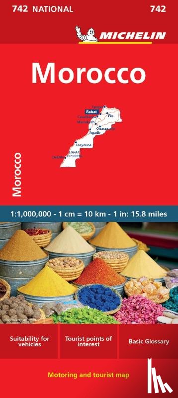 Michelin - Morocco - Michelin National Map 742