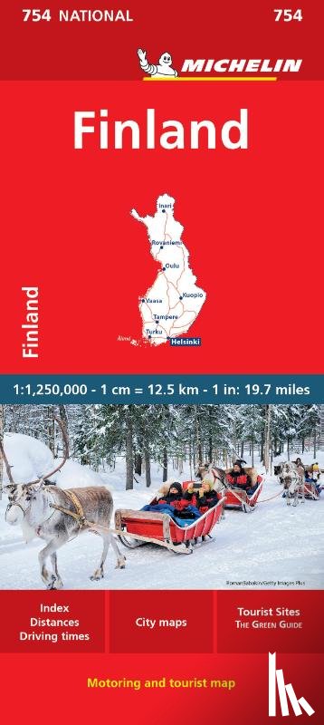 Michelin - Finland - Michelin National Map 754