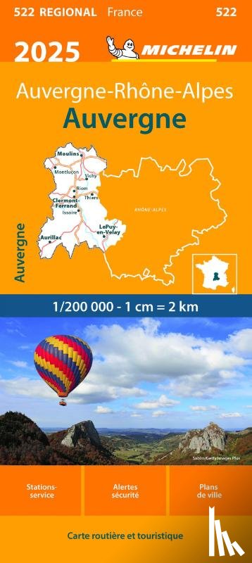  - Michelin 522 Auvergne 2025