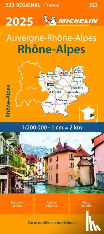  - Michelin 523 Rhone-Alpes 2025