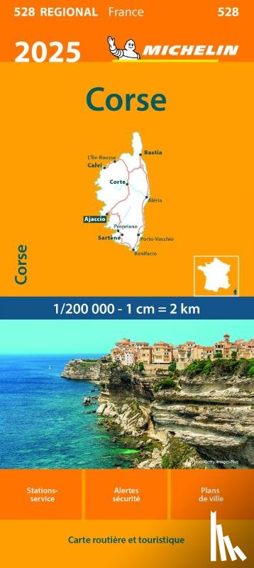  - Michelin 528 Corsica / Corse 2025