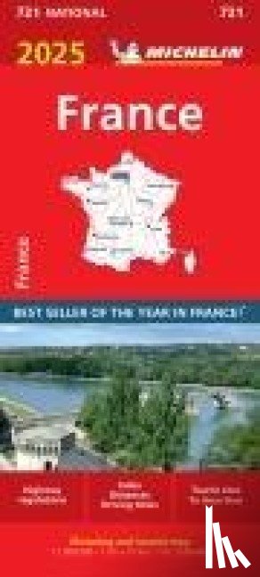 Michelin - France 2025 - Michelin National Map 721