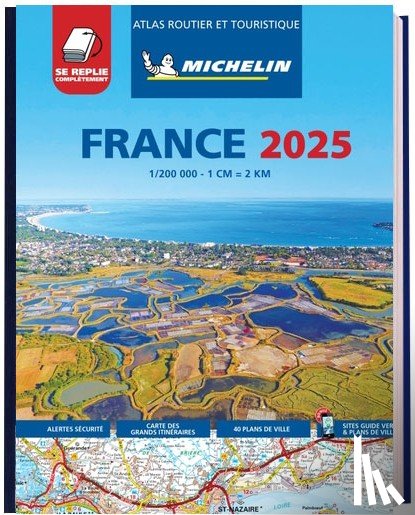 Michelin - France 2025 - Tourist & Motoring Atlas Multi-flex
