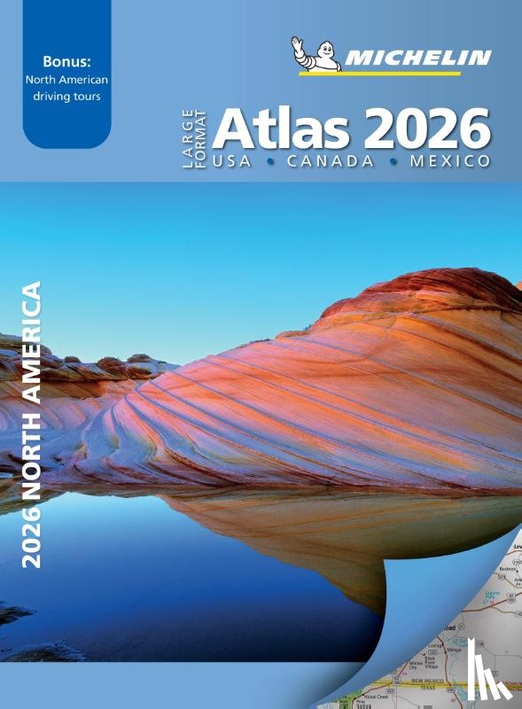 Michelin - Large Format Atlas 2026 USA - Canada - Mexico (A3-Paperback)