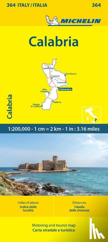 Michelin - Calabria - Michelin Local Map 364