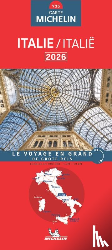  - Michelin Wegenkaart 735 Italië 2026
