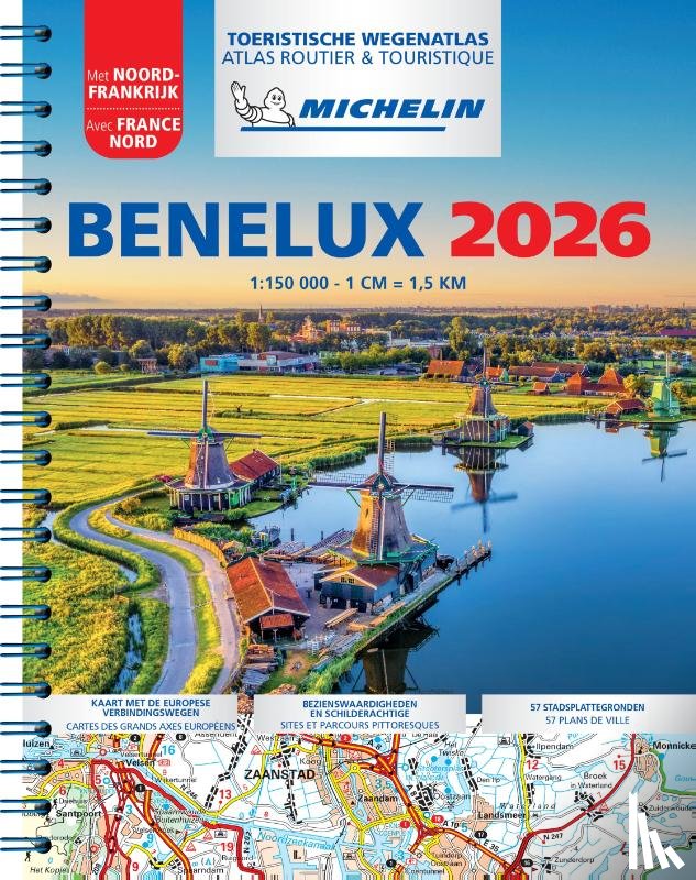  - Michelin Atlas Benelux 2026