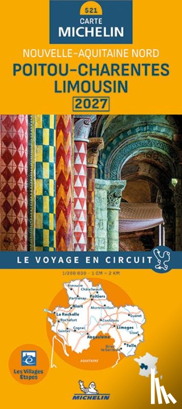  - Michelin 521 Poitou Charentes 2027