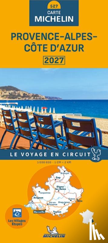  - Michelin 527 Provence Cote-d'Azur 2028