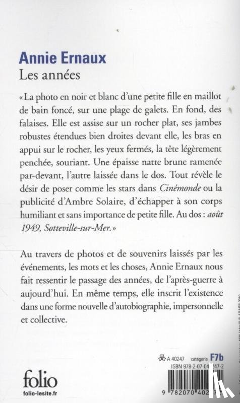 Ernaux, Annie - Les années