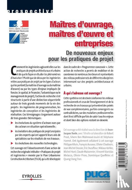 Terrin, Jean-Jacques - Maitres d'ouvrage, maitres d'oeuvre et entreprises