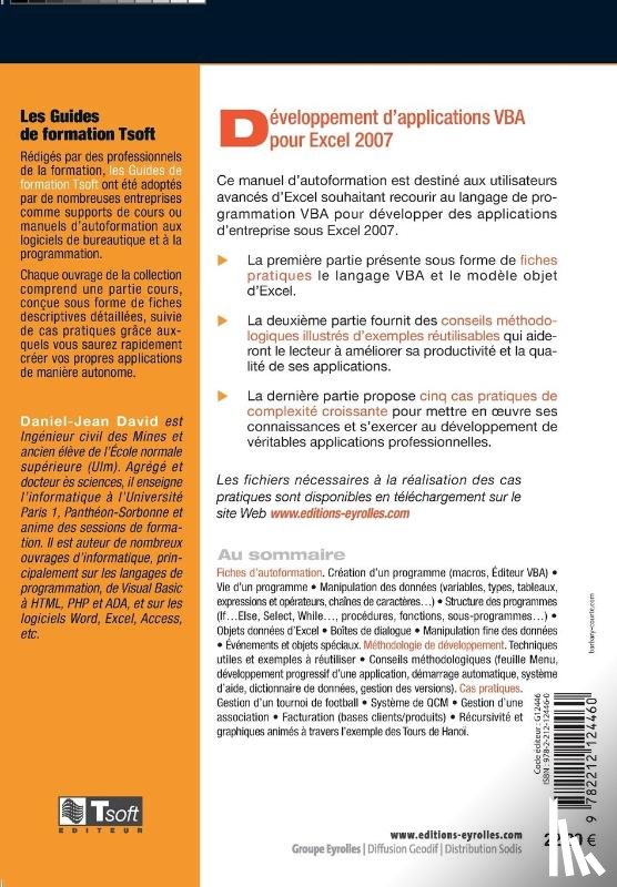 David, Daniel-Jean - Excel 2007