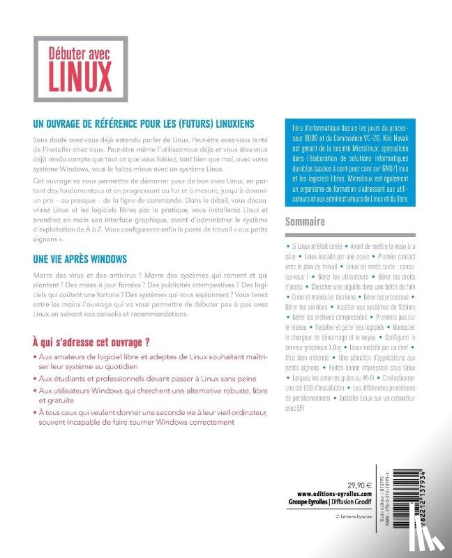 Novak, Kiki - FRE-DEBUTER AVEC LINUX