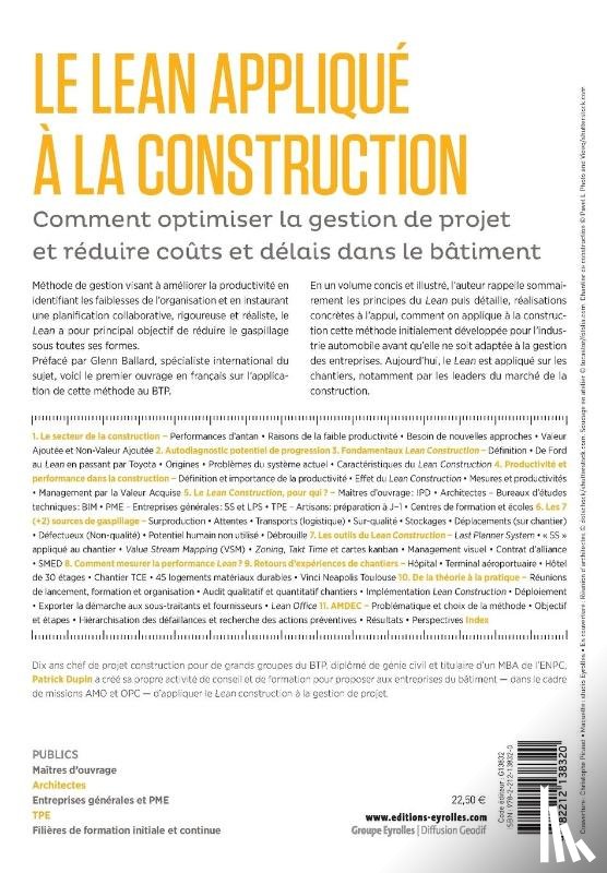 Dupin, Patrick - Le LEAN applique a la construction