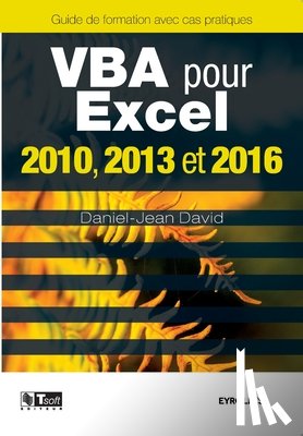 David, Daniel-Jean - VBA pour Excel 2010, 2013 et 2016
