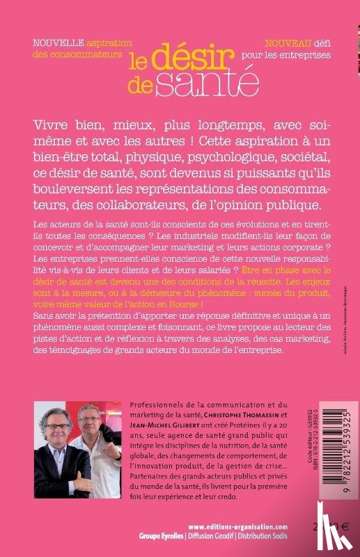 Thomassin, Christophe, Gilibert, Jean-Michel - Le desir de sante