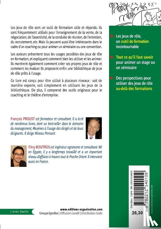 Proust, Francois, Boutros, Fikry - Jeux de roles pour les formateurs