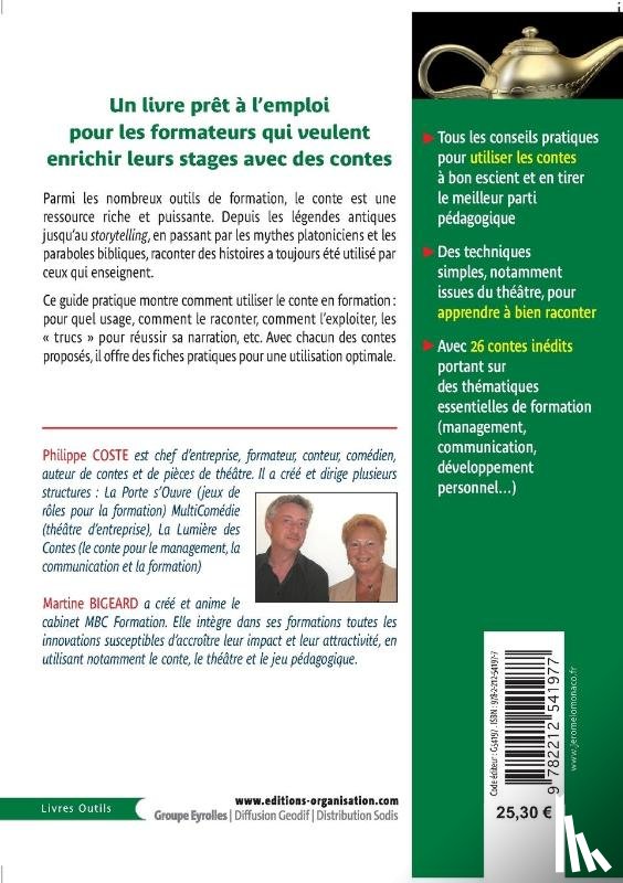 Coste, Philippe, Bigeard, Martine - Former par les contes